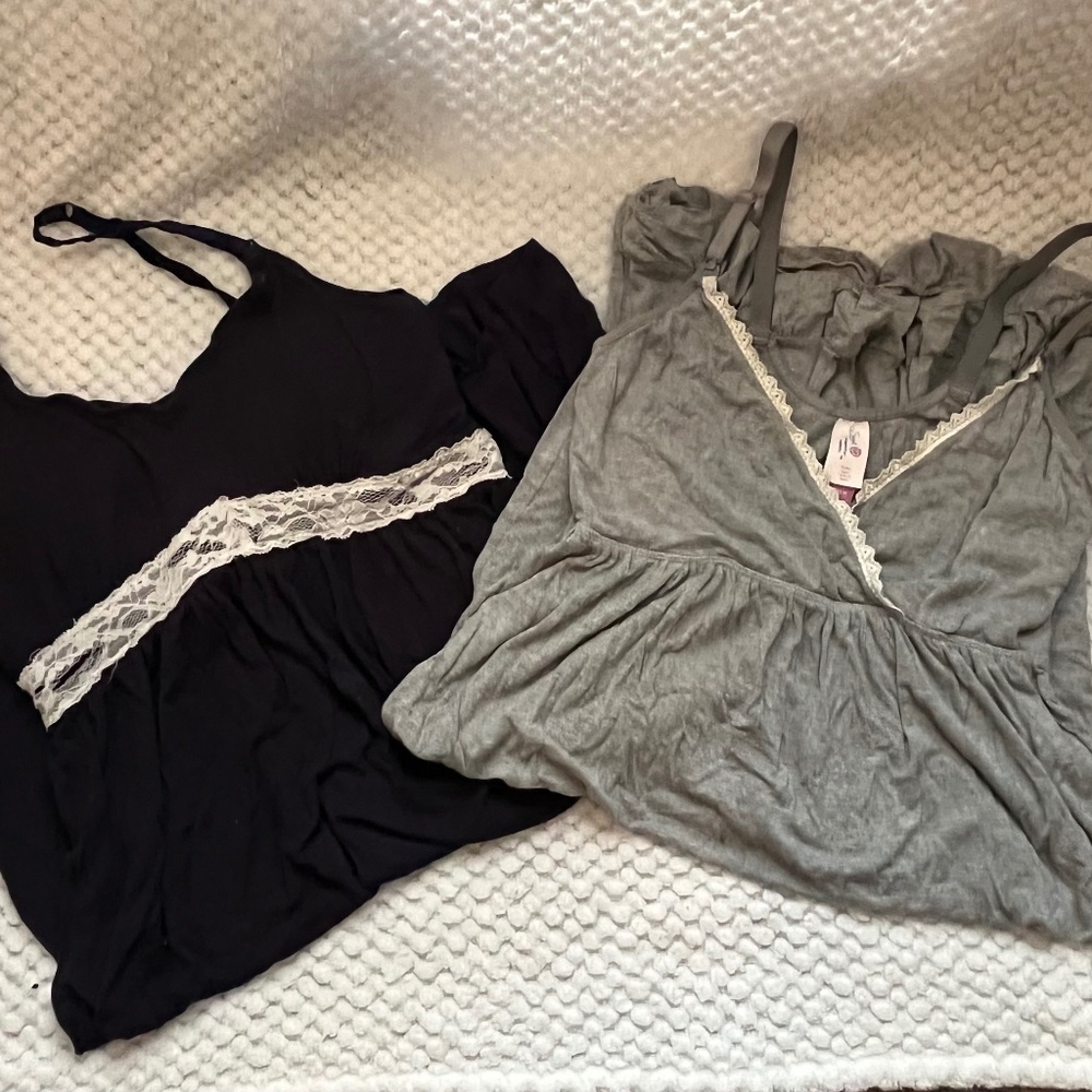 SZsmall Breastfeeding Nightgown Bundle. Bump in the night and Secret treasures.